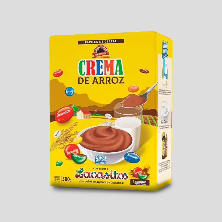 CREMA DE ARROZ LACASITOS MAX PROTEIN 500G