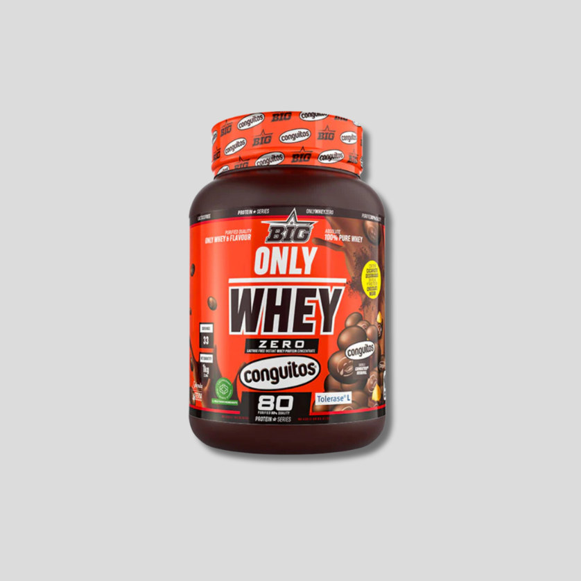 ONLY WHEY TOLERASE CONGUITOS DARK BIG 1KG