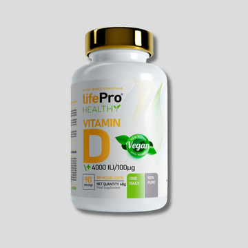 VITAMINA D VEGAN 4000UI 90 CAPS LIFE PRO