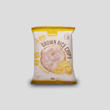 BROWN RICE CHIPS QUAMTRAX 25G