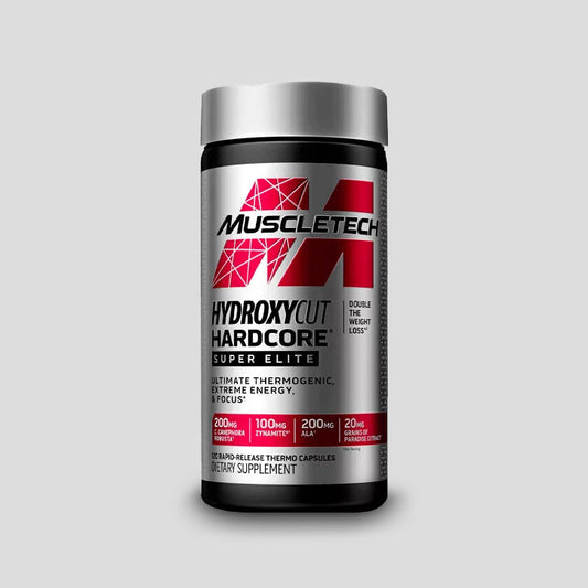 HYDROXYCUT HARDCORE SUPER ELITE MUSCLETECH 100 CAPS